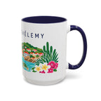 Saint Barthélemy Coffee Mug | Travel Souvenir Accent Mug | Country Gift Ceramic Cup 11oz 15oz