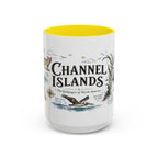 Channel Islands National Park Coffee Mug | California Island Wildlife Marine Gift | Accent Color Ceramic 11oz 15oz