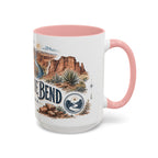 Horseshoe Bend Mug, Arizona Travel Souvenir, Bucket List Gift, Accent Ceramic Coffee Mug 11oz 15oz