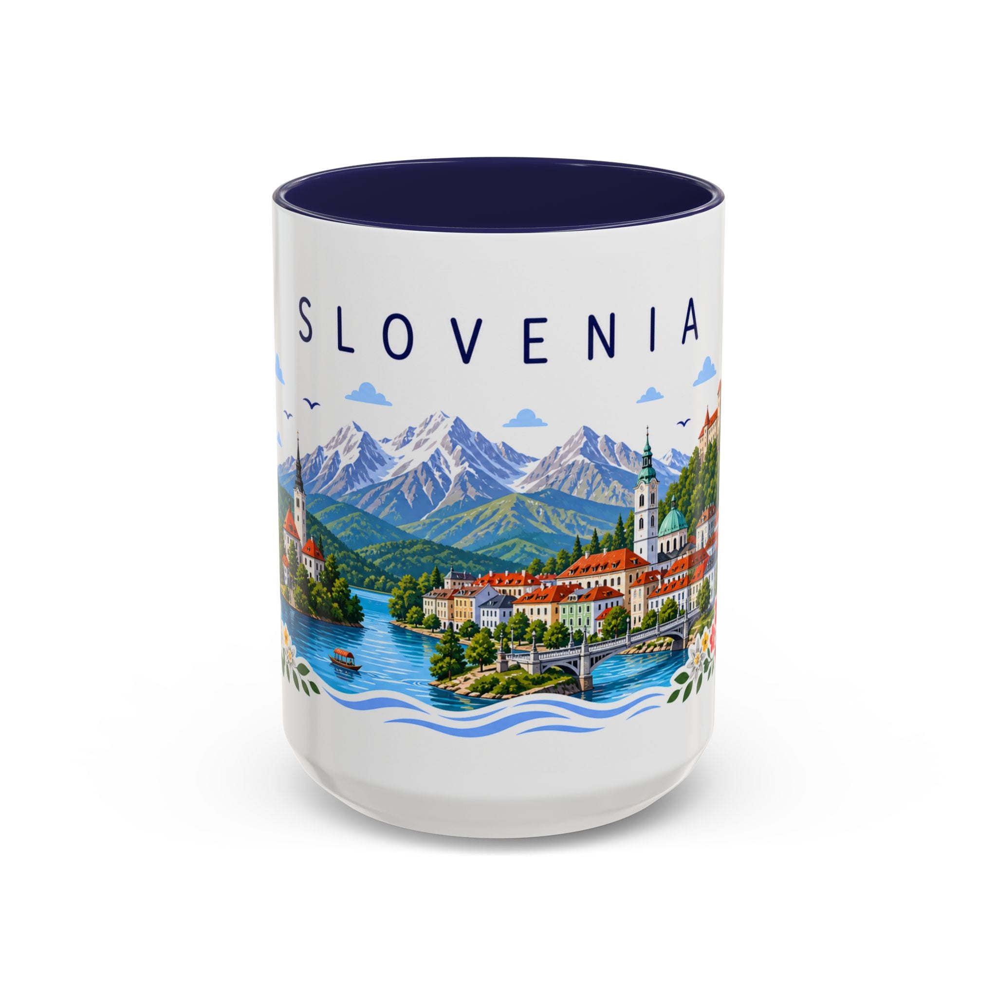 Slovenia Coffee Mug | Travel Souvenir Accent Mug | Place Gift Ceramic Cup 11oz 15oz