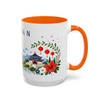 Taiwan Coffee Mug | Travel Souvenir Accent Mug | Place Gift Ceramic Cup 11oz 15oz