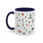 Savannah Christmas Mug | Watercolor City Souvenir, Travel Memories Cup