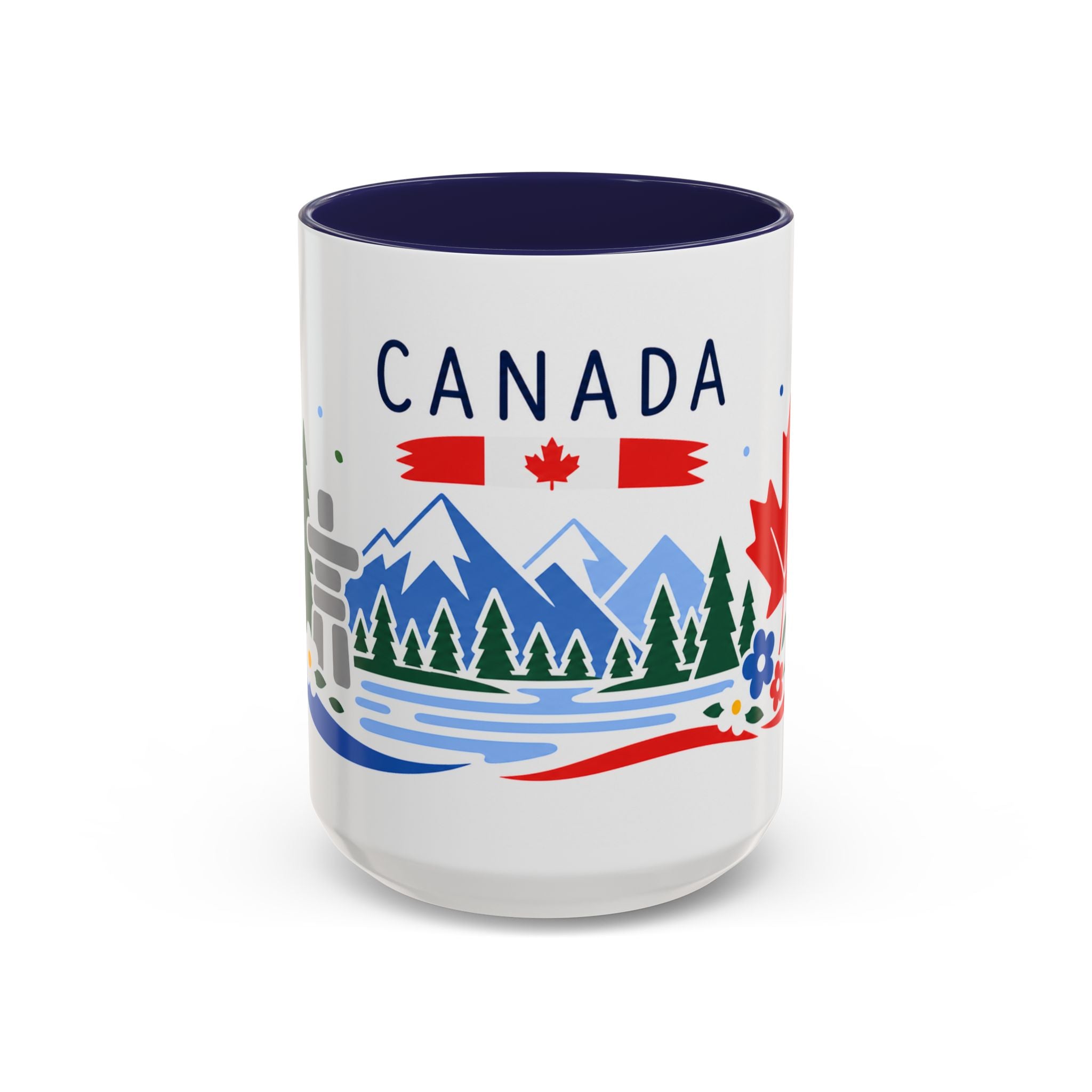 Canada Coffee Mug | Travel Souvenir Accent Mug | Country Gift Ceramic Cup 11oz 15oz