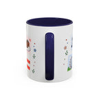 Vienna Coffee Mug | Postage Stamp Collage Mug | Travel Souvenir Accent Cup 11oz 15oz