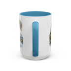 Zurich Coffee Mug | Switzerland Travel Souvenir | Vintage Illustrated City Gift | 11 oz 15 oz Accent Mug