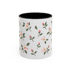 Arkansas Apple Blossom Mug, State Flower Floral Coffee Cup, 11oz Botanical Gift