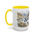 Spiti Valley Mug, India Travel Souvenir, Bucket List Gift, Accent Ceramic Coffee Mug 11oz 15oz