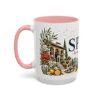 Spain Home Country Mug | Moving Away Gift | Long Distance Friendship | 11 oz 15 oz Accent Mug