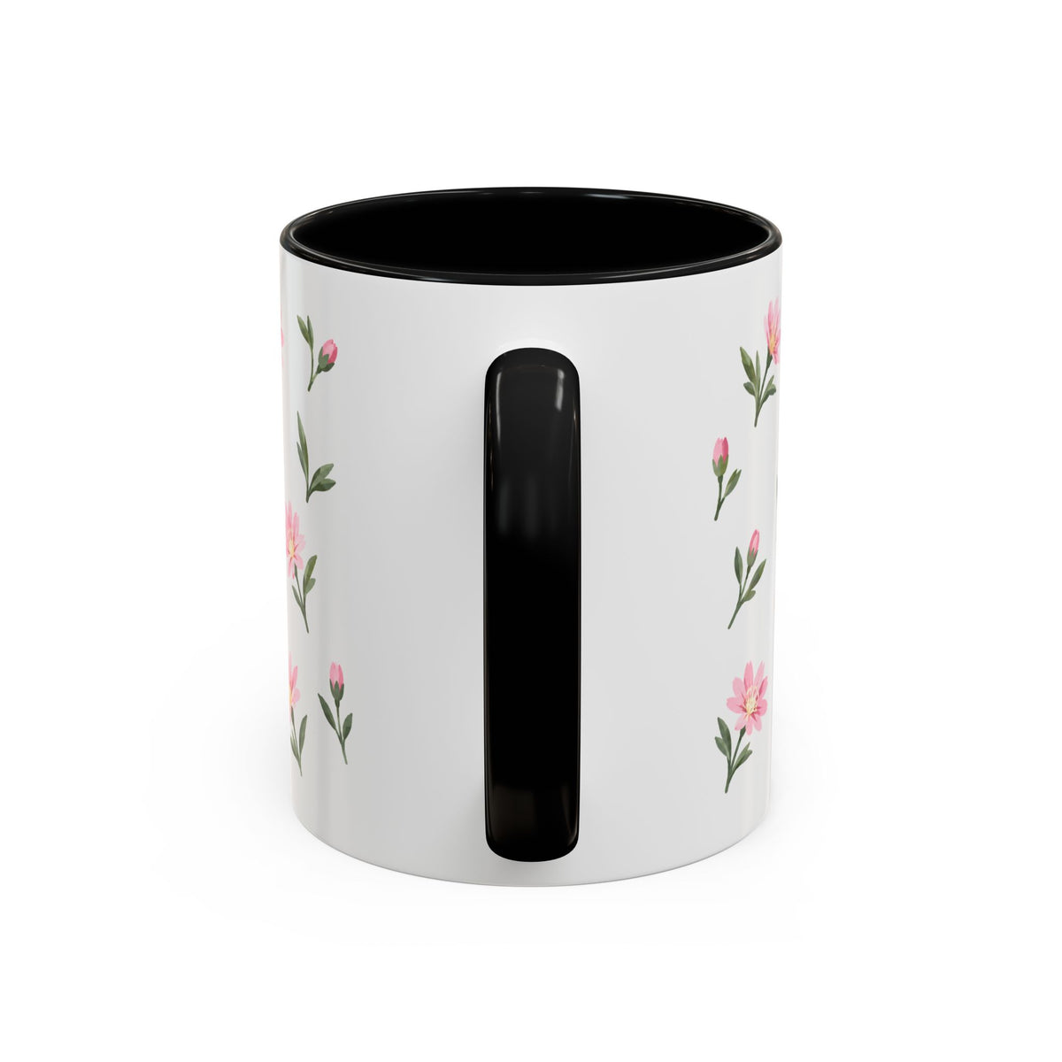 Montana Bitterroot Mug, State Flower Floral Coffee Cup, 11oz Botanical Gift