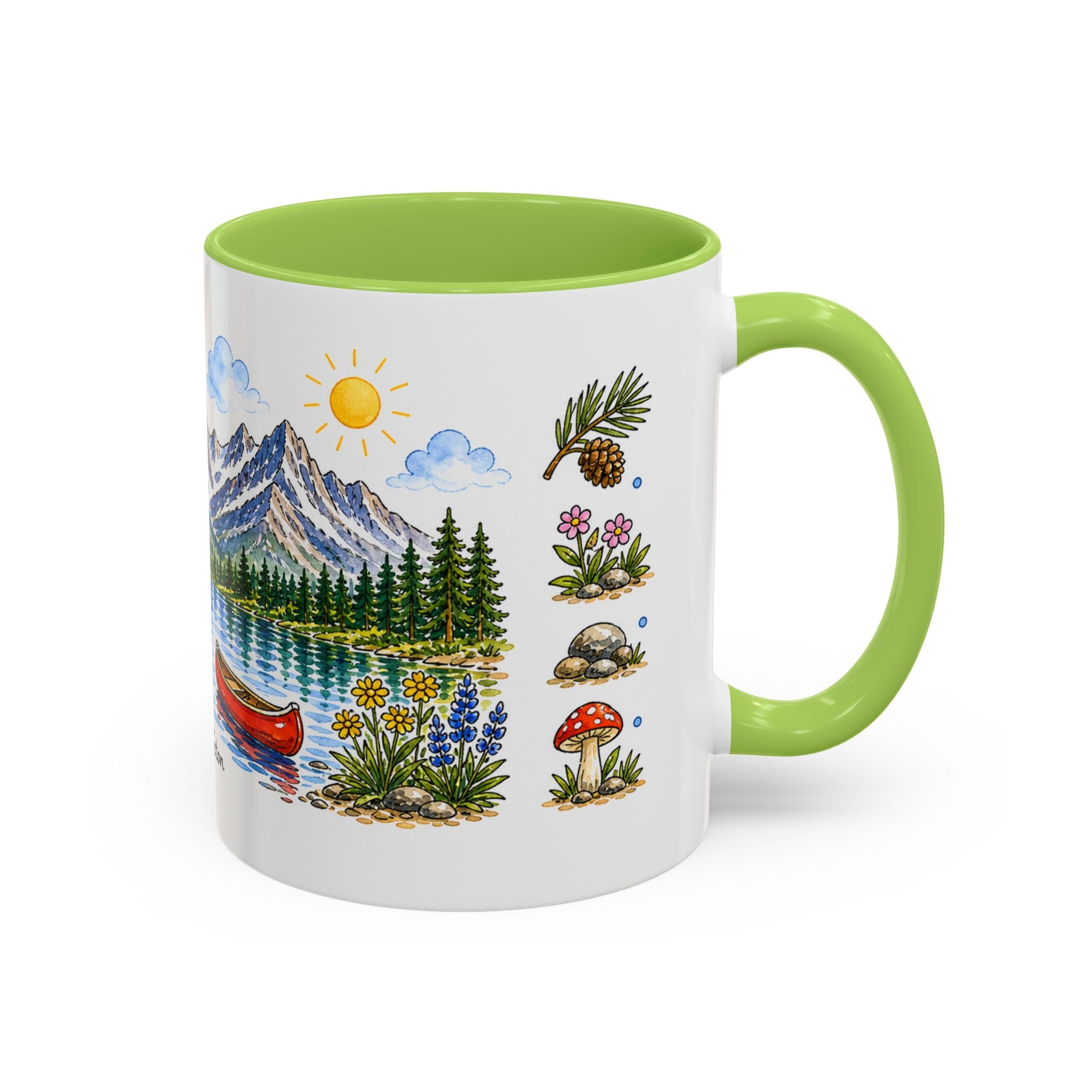 Grand Teton National Park Mug | US Travel Souvenir Accent Coffee Mug | 11oz 15oz Ceramic Cup