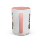 Bhutan Valleys Coffee Mug | Travel Destination Souvenir Gift | Accent Color Ceramic 11oz 15oz
