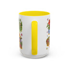 Ubud Illustrated Travel Mug | City Souvenir Accent Coffee Mug | 11oz 15oz Ceramic Cup