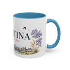 Argentina Home Country Mug | Moving Away Gift | Long Distance Friendship | 11 oz 15 oz Accent Mug