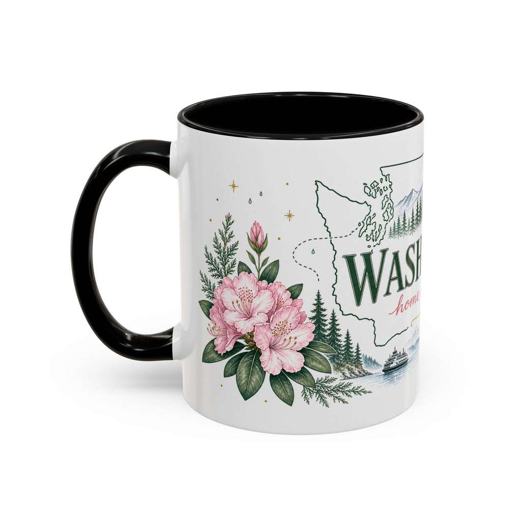 Washington State Map Mug | Moving Away, Homesick, Long Distance Friendship Gift
