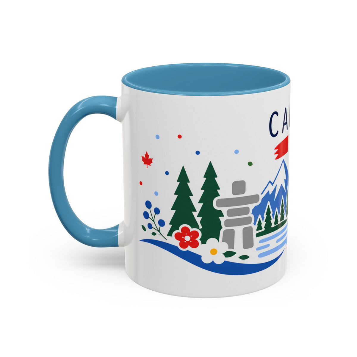 Canada Coffee Mug | Travel Souvenir Accent Mug | Country Gift Ceramic Cup 11oz 15oz
