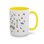 Amsterdam Christmas Watercolor Mug | Festive City Souvenir Coffee Cup