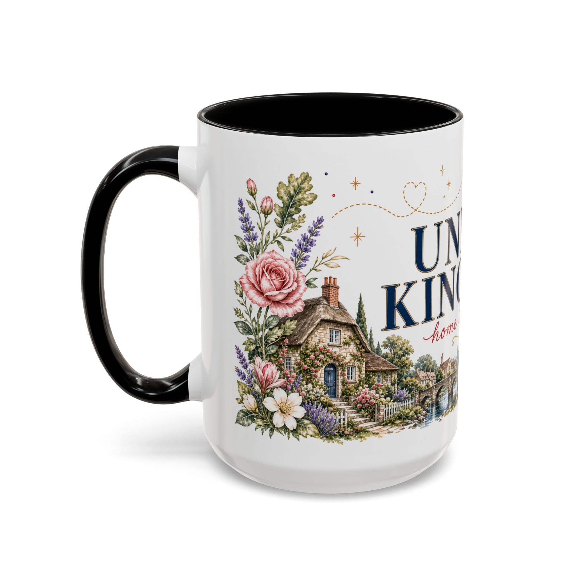 United Kingdom Home Country Mug | Moving Away Gift | Long Distance Friendship | 11 oz 15 oz Accent Mug
