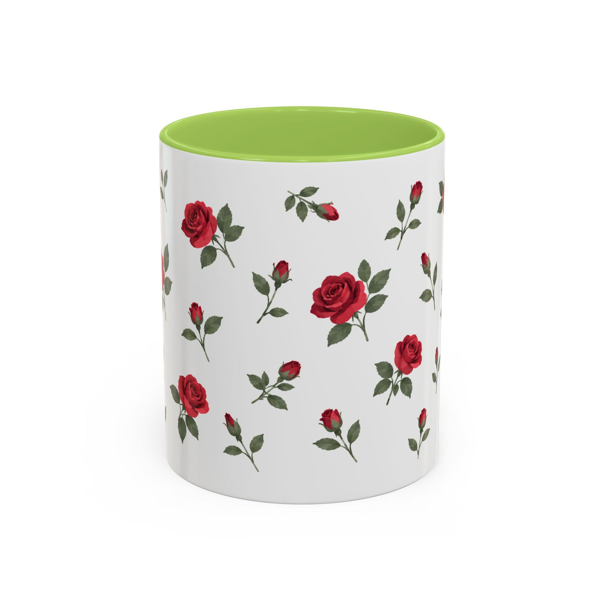 Oklahoma Oklahoma Rose Mug, State Flower Floral Coffee Cup, 11oz Botanical Gift