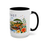 Ivory Coast Coffee Mug | Travel Souvenir Accent Mug | Place Gift Ceramic Cup 11oz 15oz