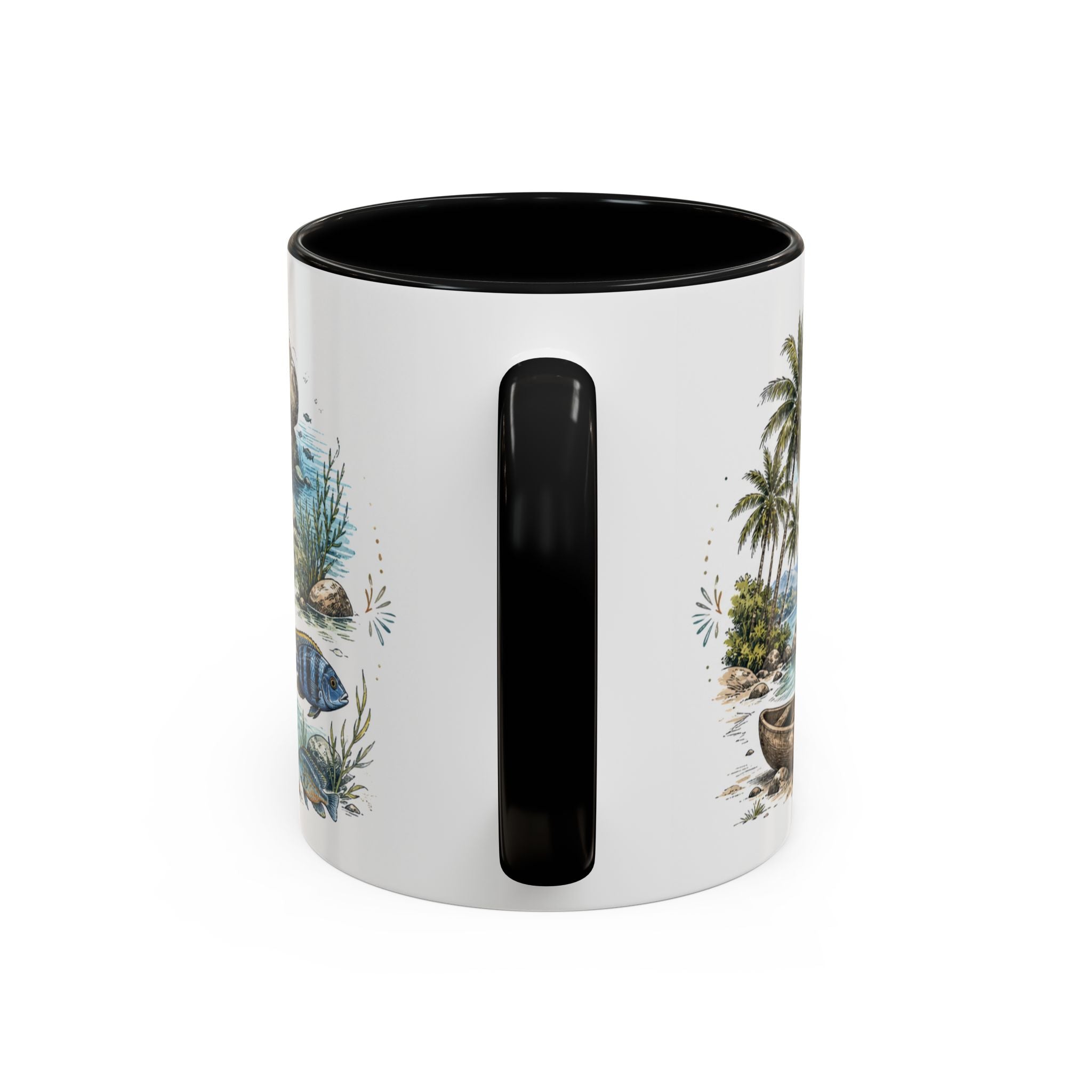 Lake Malawi Mug, Malawi Travel Souvenir, Bucket List Gift, Accent Ceramic Coffee Mug 11oz 15oz
