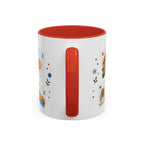 Luxor Coffee Mug | Postage Stamp Collage Mug | Travel Souvenir Accent Cup 11oz 15oz
