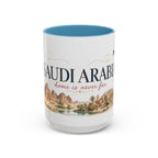 Saudi Arabia Home Country Mug | Moving Away Gift | Long Distance Friendship | 11 oz 15 oz Accent Mug