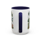 Iguazu Falls Coffee Mug | Travel Destination Souvenir Gift | Accent Color Ceramic 11oz 15oz