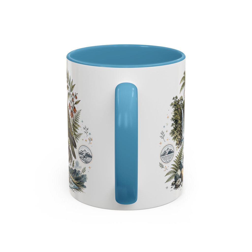 Franz Josef Glacier Mug, New Zealand Travel Souvenir, Bucket List Gift, Accent Ceramic Coffee Mug 11oz 15oz