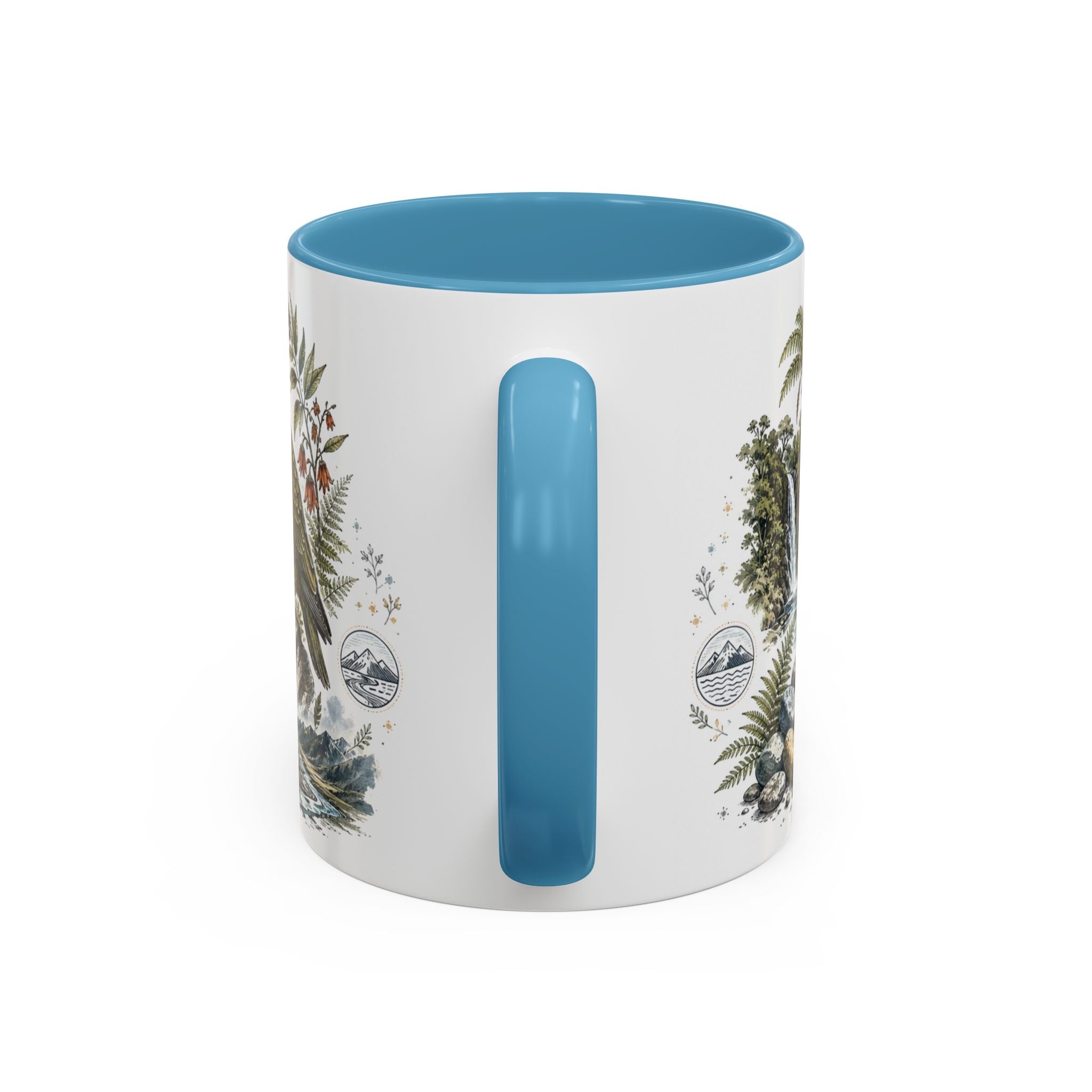 Franz Josef Glacier Mug, New Zealand Travel Souvenir, Bucket List Gift, Accent Ceramic Coffee Mug 11oz 15oz