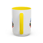 Bruges Coffee Mug | Travel Destination Souvenir Gift | Accent Color Ceramic 11oz 15oz