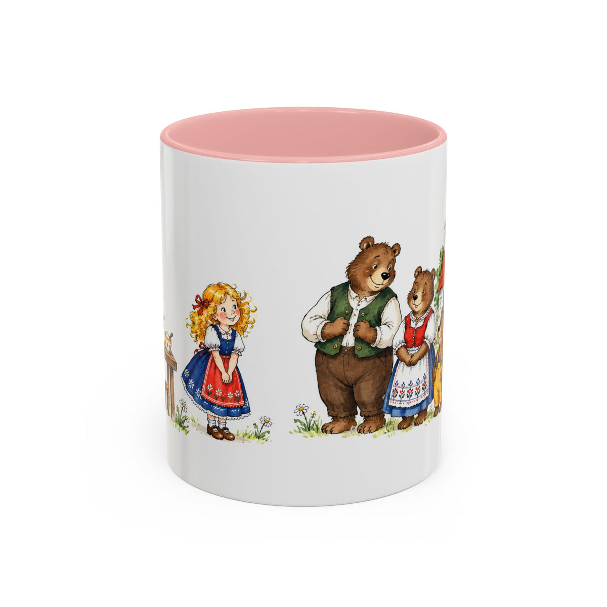 Goldilocks and the Three Bears Mug | Storybook Fairy Tale Accent Coffee Mug | EveryLegend