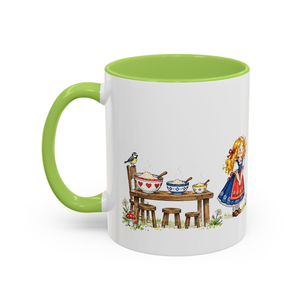 Goldilocks and the Three Bears Mug | Storybook Fairy Tale Accent Coffee Mug | EveryLegend