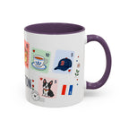 Boston Coffee Mug | Postage Stamp Collage Mug | Travel Souvenir Accent Cup 11oz 15oz