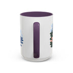 Acadia National Park Coffee Mug | Solid Color Block Park Souvenir | 11oz 15oz Accent Mug