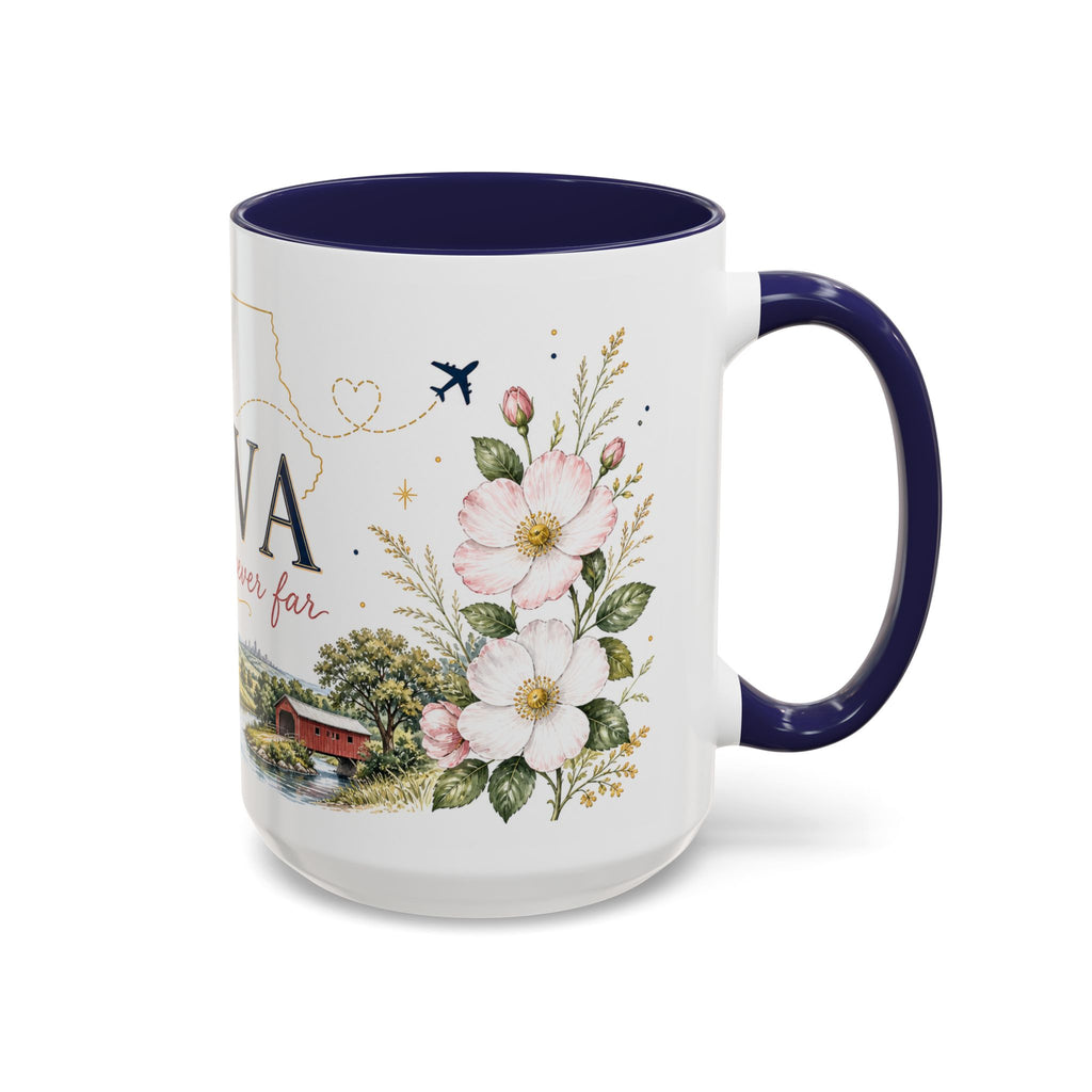 Iowa State Mug | Home is Never Far Accent Mug (11oz or 15oz)