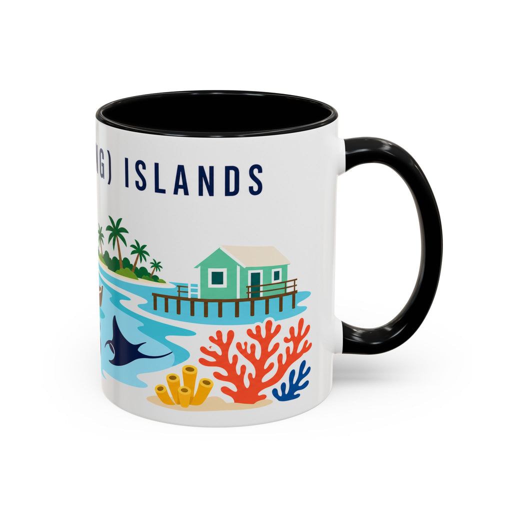 Cocos (Keeling) Islands Coffee Mug | Travel Souvenir Accent Mug | Country Gift Ceramic Cup 11oz 15oz