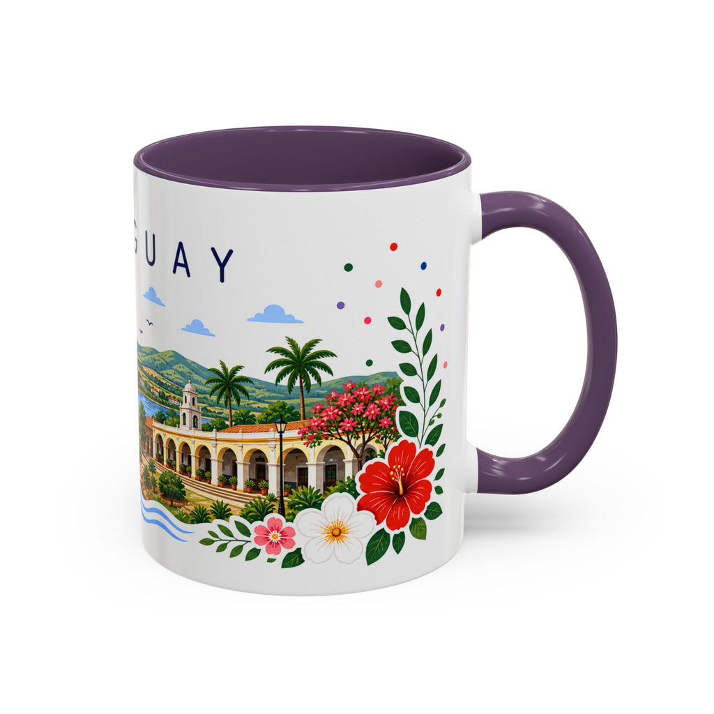 Paraguay Coffee Mug | Travel Souvenir Accent Mug | Place Gift Ceramic Cup 11oz 15oz