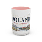 Poland Home Country Mug | Moving Away Gift | Long Distance Friendship | 11 oz 15 oz Accent Mug