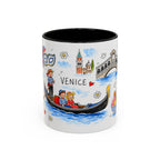Venice Travel Mug | European City Souvenir Accent Coffee Mug | 11oz 15oz Ceramic Cup