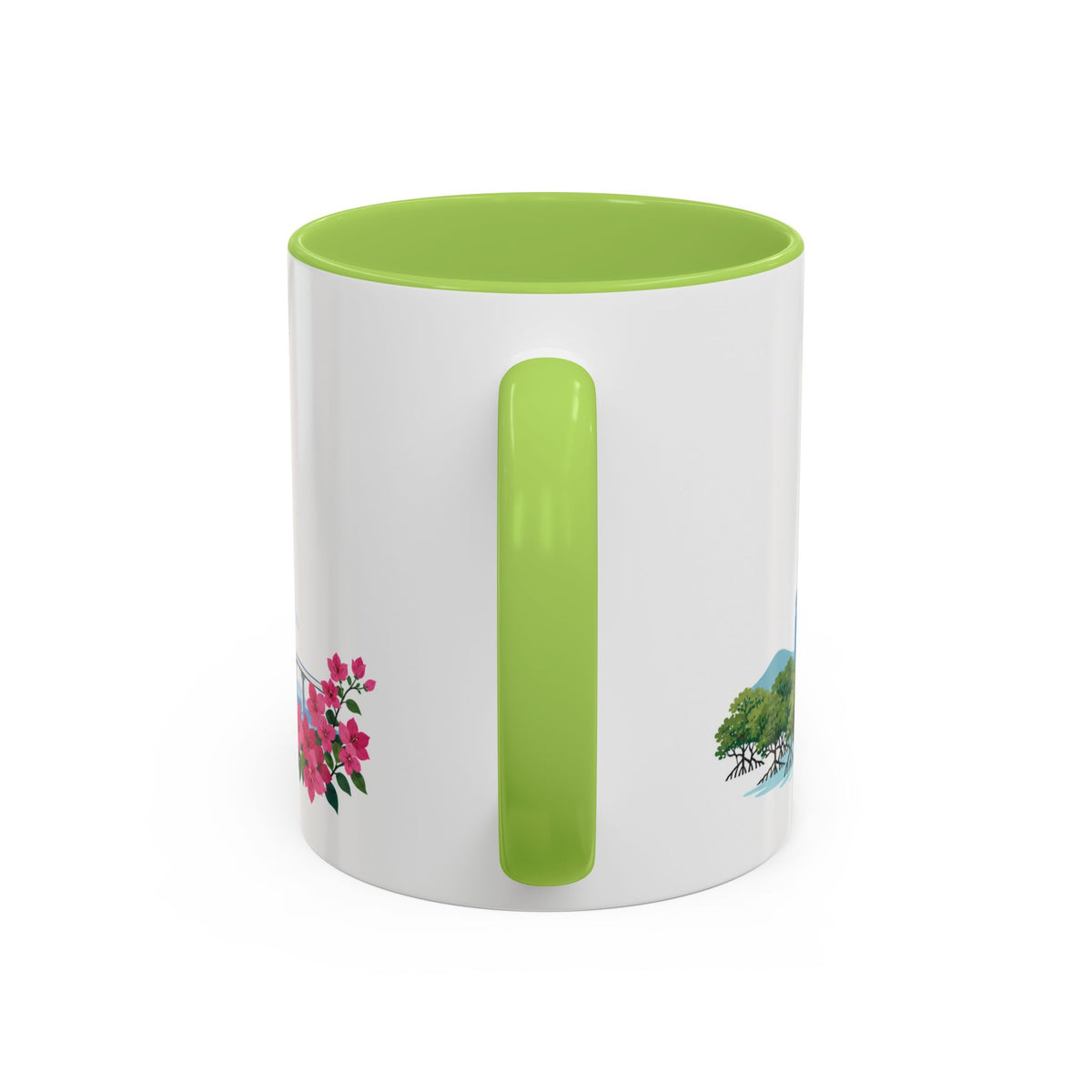 Shenzhen Coffee Mug | China Travel Souvenir | Porcelain Decal City Gift | 11oz 15oz Accent Mug