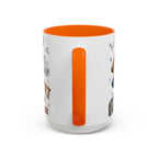 Mr Fix It Coffee Mug | Father's Day Gift for Dad | Accent Color Ceramic 11oz 15oz