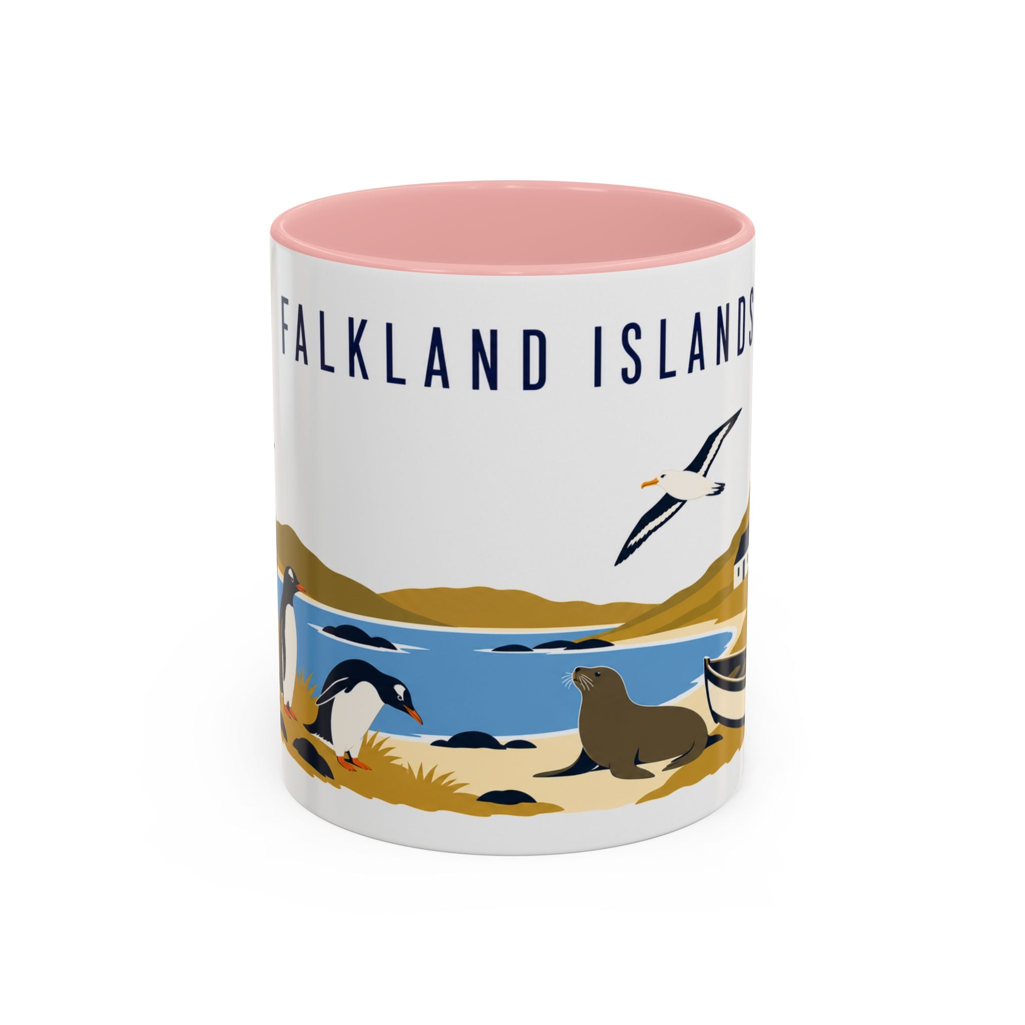 Falkland Islands Coffee Mug | Travel Souvenir Accent Mug | Country Gift Ceramic Cup 11oz 15oz