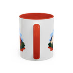 Bruges Coffee Mug | Travel Destination Souvenir Gift | Accent Color Ceramic 11oz 15oz
