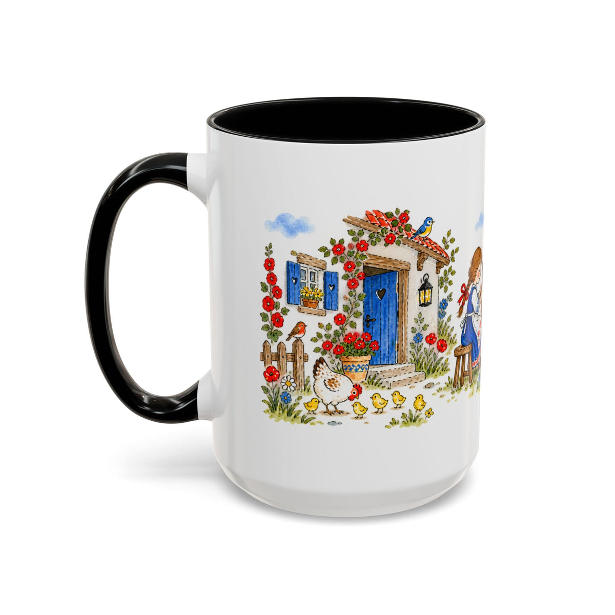 Spindle Shuttle and Needle Mug | Storybook Fairy Tale Accent Coffee Mug | EveryLegend