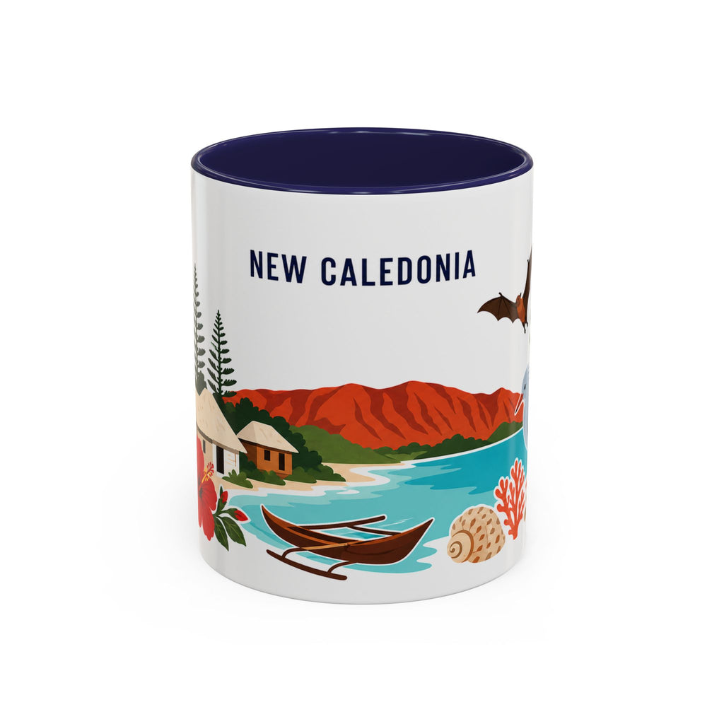 New Caledonia Coffee Mug | Travel Souvenir Accent Mug | Country Gift Ceramic Cup 11oz 15oz