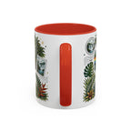 Iguazu Falls Coffee Mug | Travel Destination Souvenir Gift | Accent Color Ceramic 11oz 15oz
