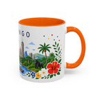 DR Congo Coffee Mug | Travel Souvenir Accent Mug | Place Gift Ceramic Cup 11oz 15oz