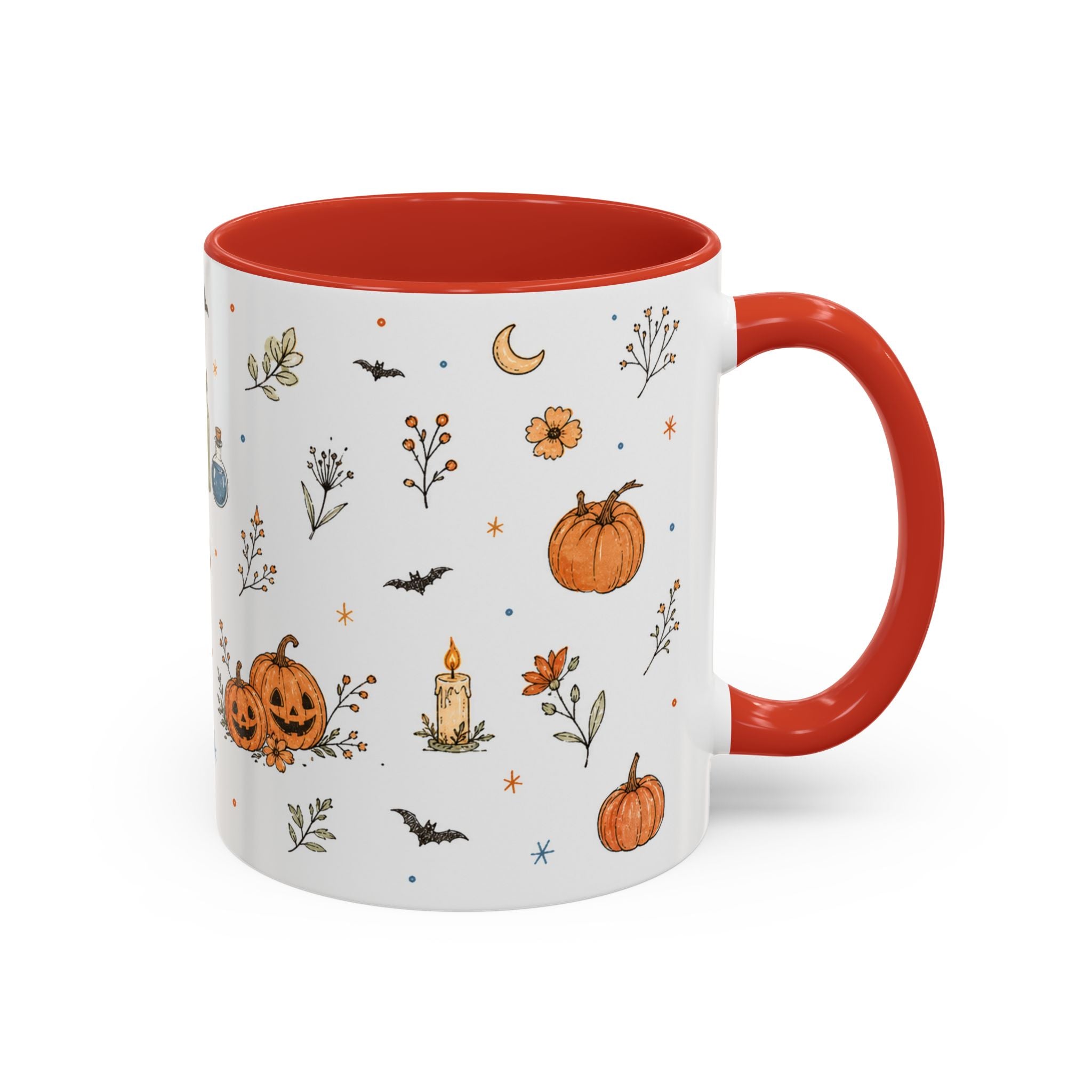 Cute Halloween Mug | Friendly Ghost Potion Watercolor Gift | Magic Accent Cup 11oz 15oz