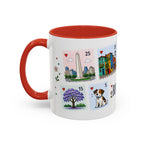 Buenos Aires Coffee Mug | Postage Stamp Collage Mug | Travel Souvenir Accent Cup 11oz 15oz