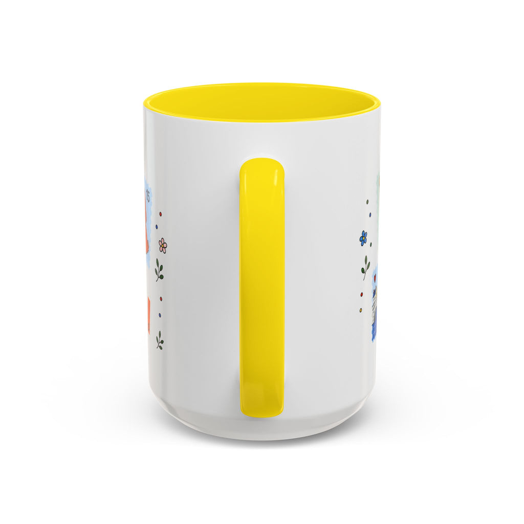 Dublin Coffee Mug | Postage Stamp Collage Mug | Travel Souvenir Accent Cup 11oz 15oz
